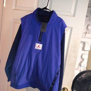 Air Jordan jacket half zip XXL